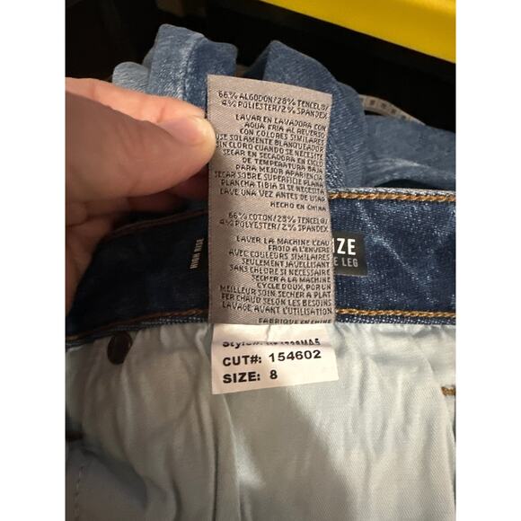 NWT Kut from the Kloth High Rise Charlize Cigarette Leg Size 8 - Picture 9 of 10